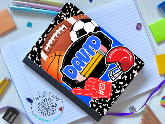 David - Personalized Composition Notebook