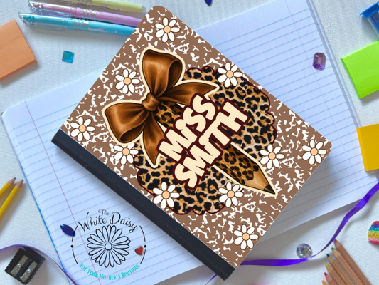 Miss Smith - Personalized Composition Notebook