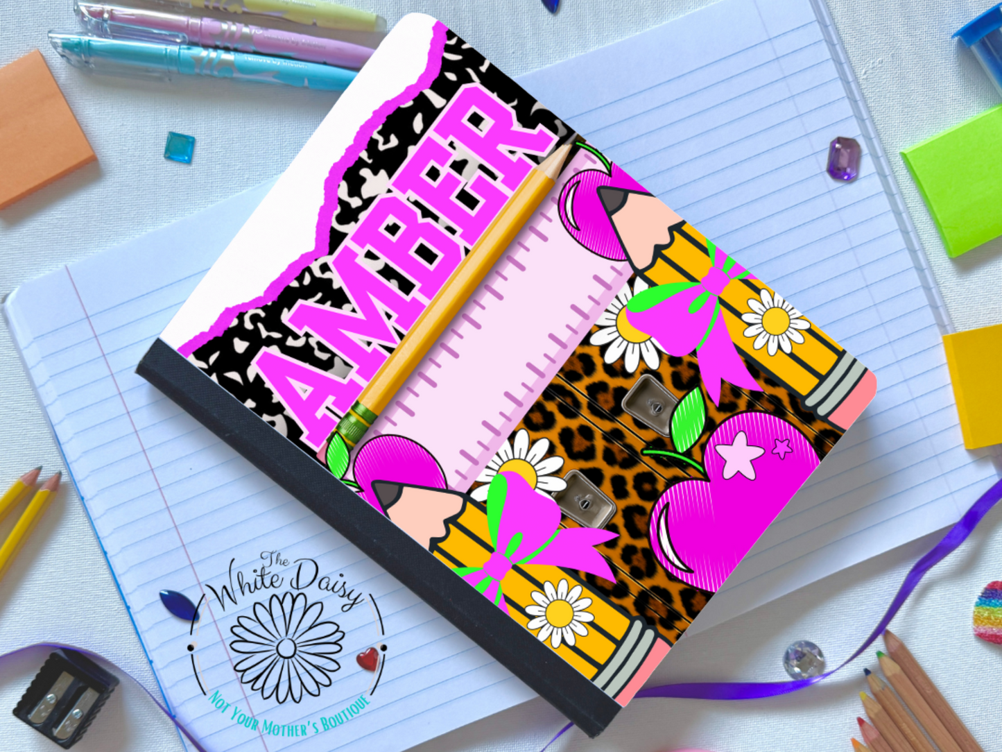 Amber- Personalized Composition Notebook